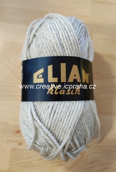 pletací příze Klasik 50g smetanová 240